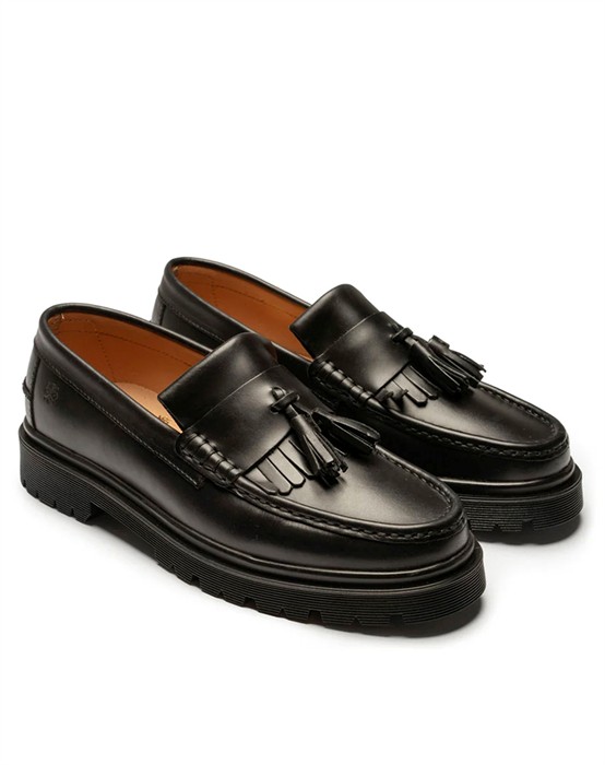 Baker Loafers - Black Leather